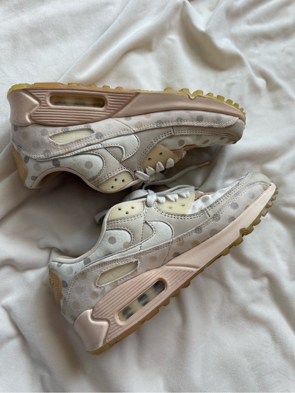 Nike Air Max 90 Venn Diagram Polka Dot Sneakers